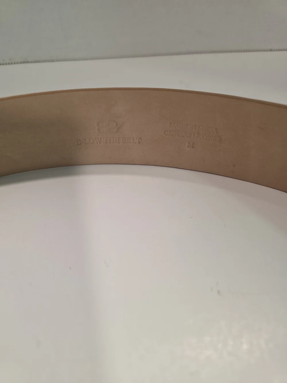 B-Low The Belt Leather Kennedy Belt In Caramel Gold Med